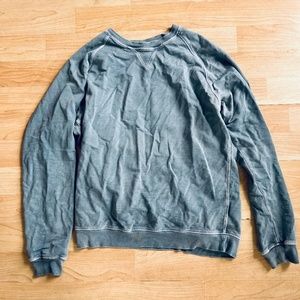 Citizens of Humanity Turquoise Blue Crewneck Long Sleeve / Sweater (Medium)